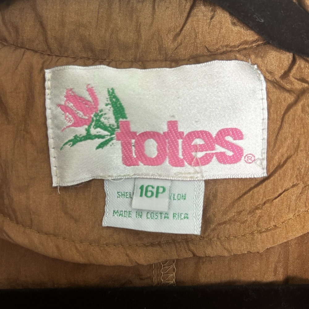 Vintage TOTES brand Trench Coat - Picture 3 of 3